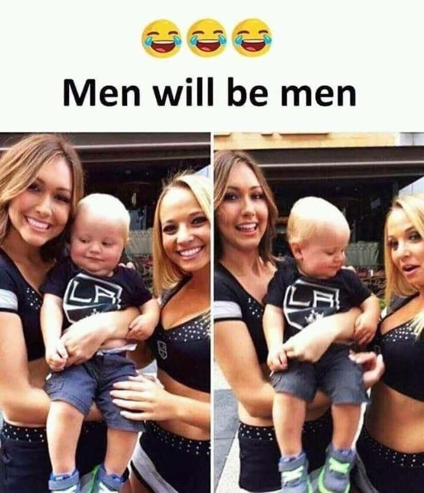 Men will be men