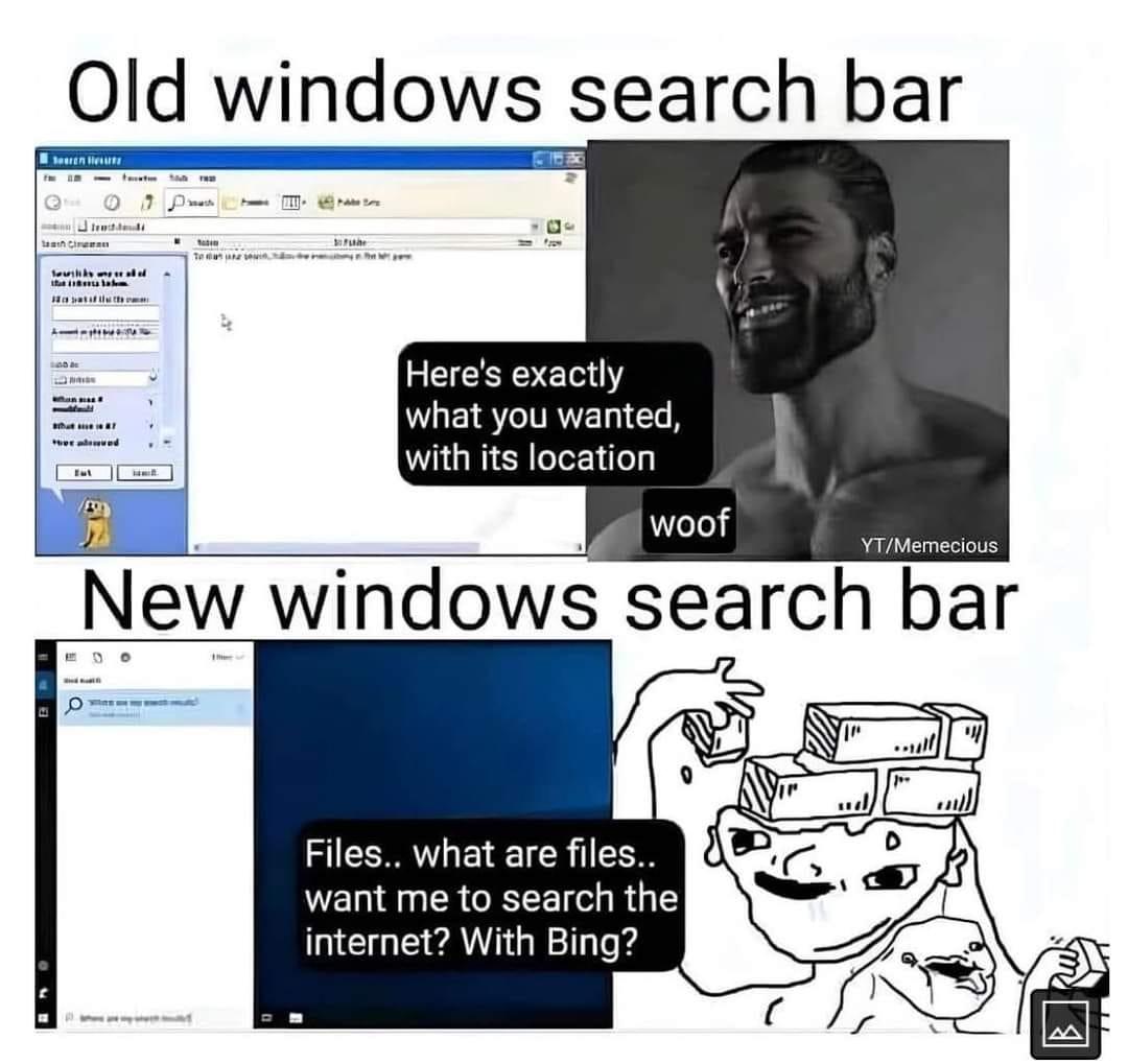 Old windows search bar Heres exactly what you wanted with its location Files what are want me to sea internet With