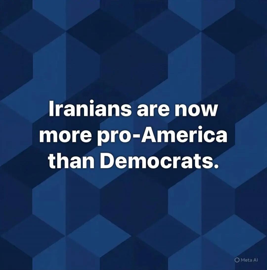 Iranians are now more pro-American than Democrats.