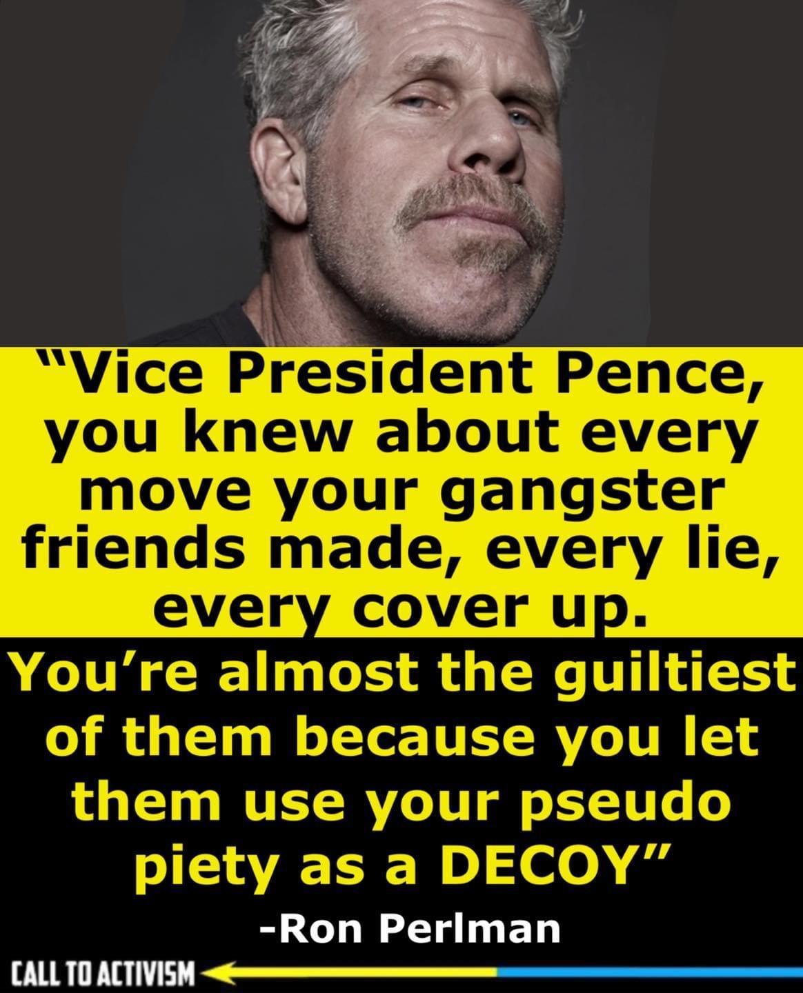 Youre youre RS you let Y00 4 EC Ron Perlman TR TR B