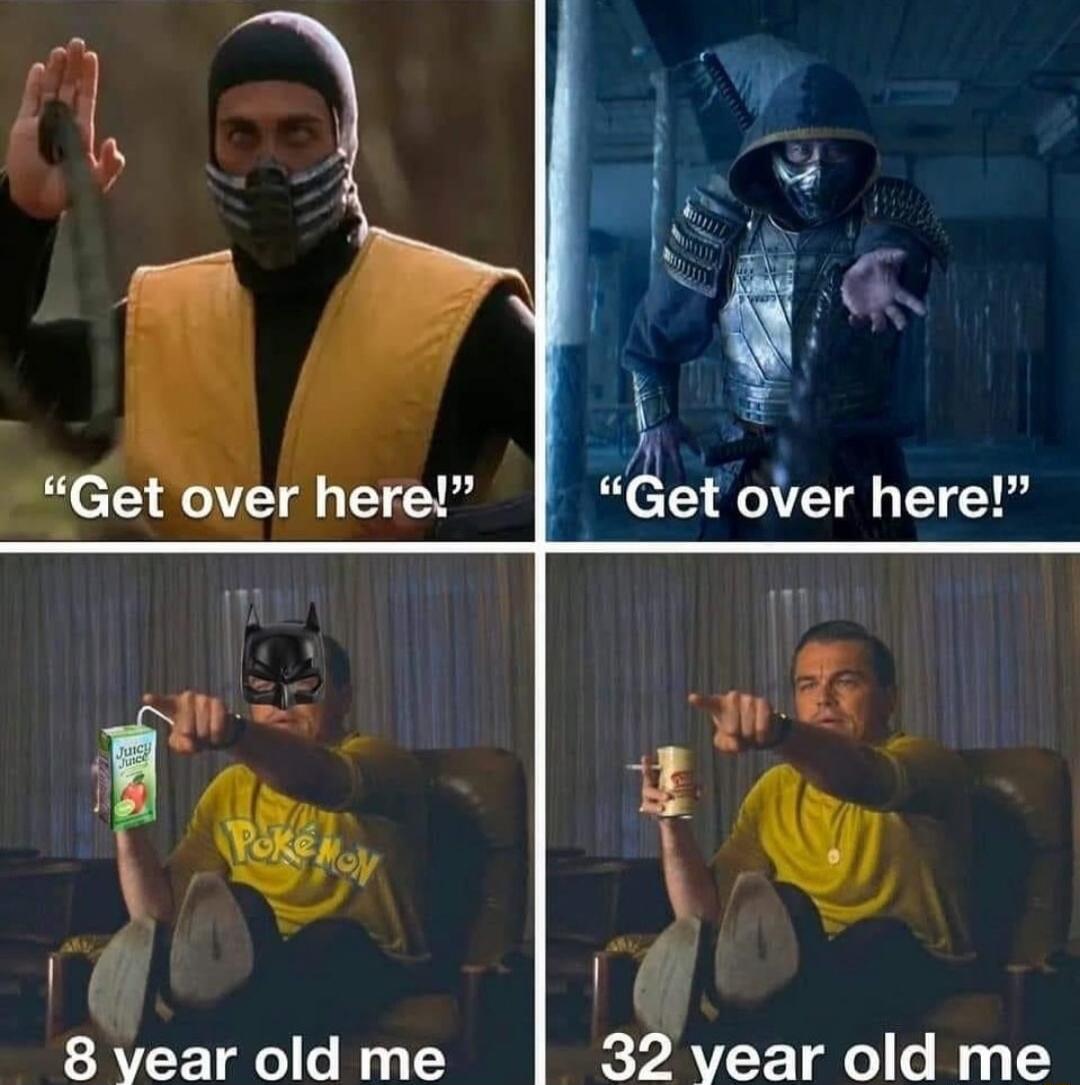 8 vear old me 32 vear old me