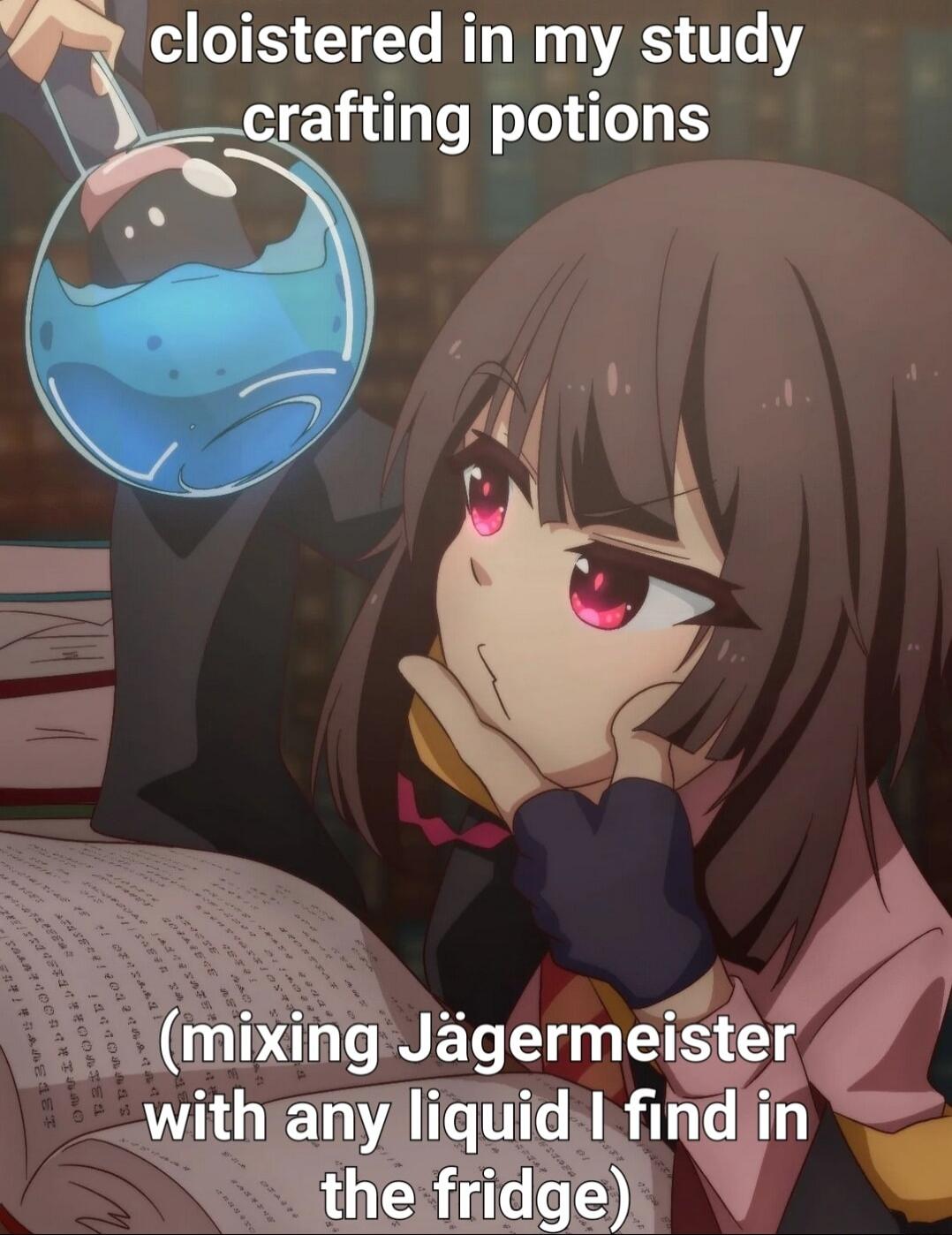 cloistered in my study rafting potions 4