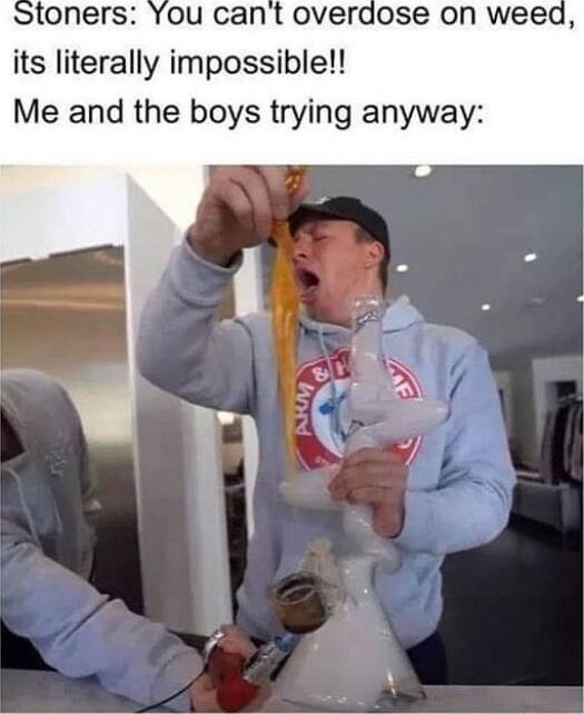 its literally impossible Me and the boys trying anyway