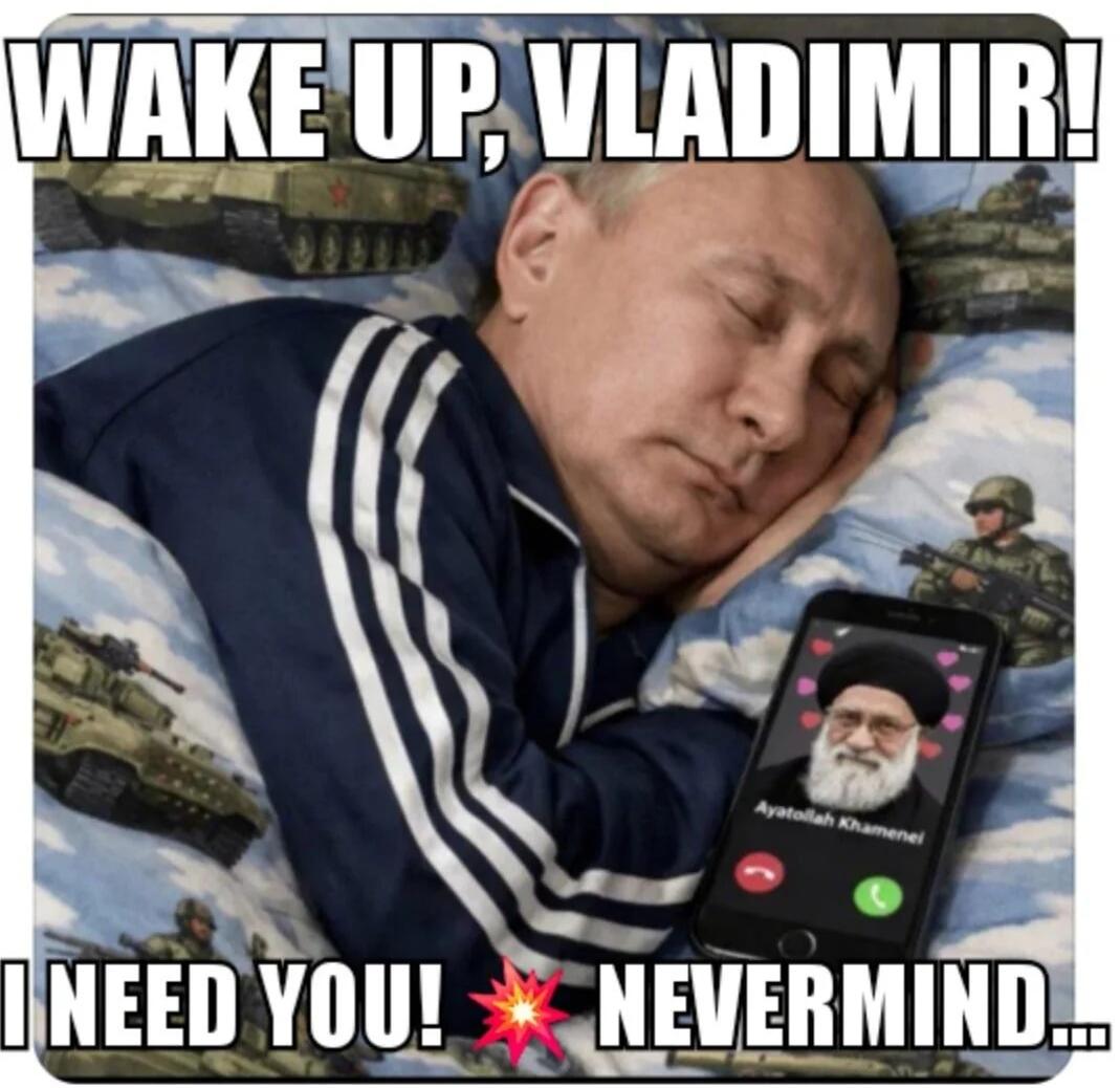 WAKE UP, VLADIMIR! I NEED YOU! NEVERMIND...