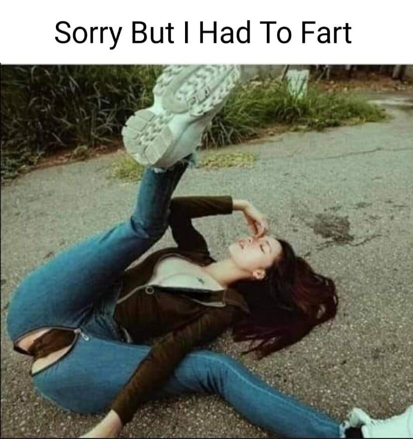 Sorry But I Had To Fart