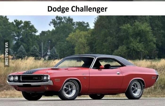 Dodge Challenger VIA 9GAG.COM