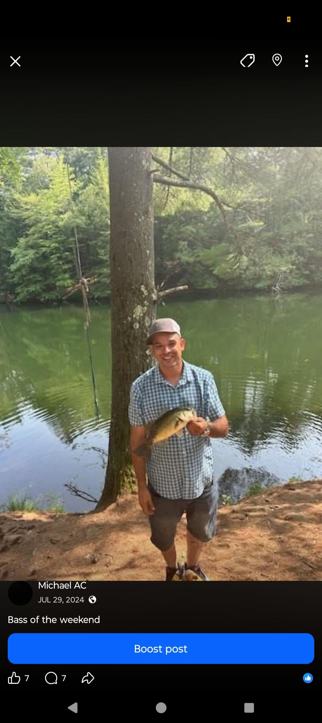 Michael AC JUL 29, 2024 Bass of the weekend Boost post