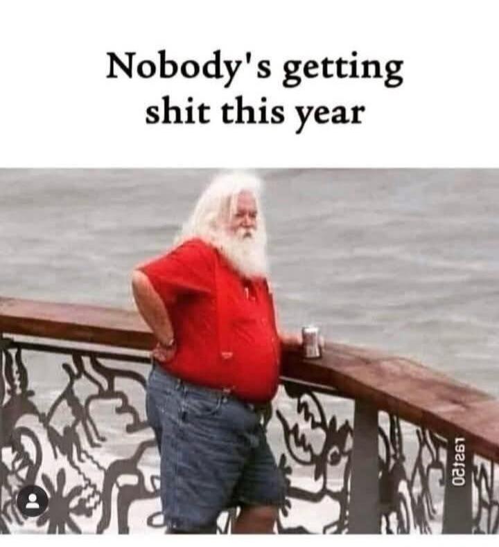 Nobody's getting shit this year
