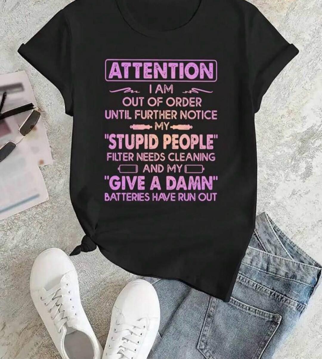 ATTENTION I AM OUT OF ORDER UNTIL FURTHER NOTICE MY 