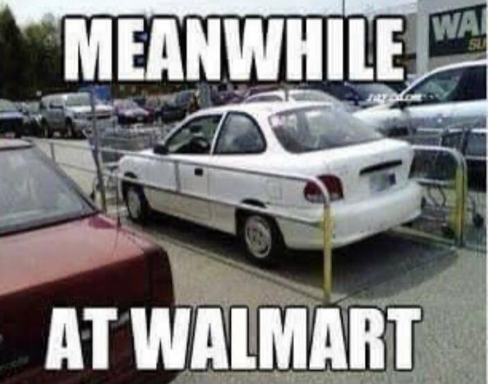 MEANWHILE AT WALMART