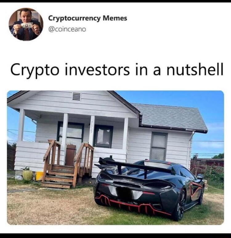 Cryptocurrency Memes Crypto investors in a nutshell
