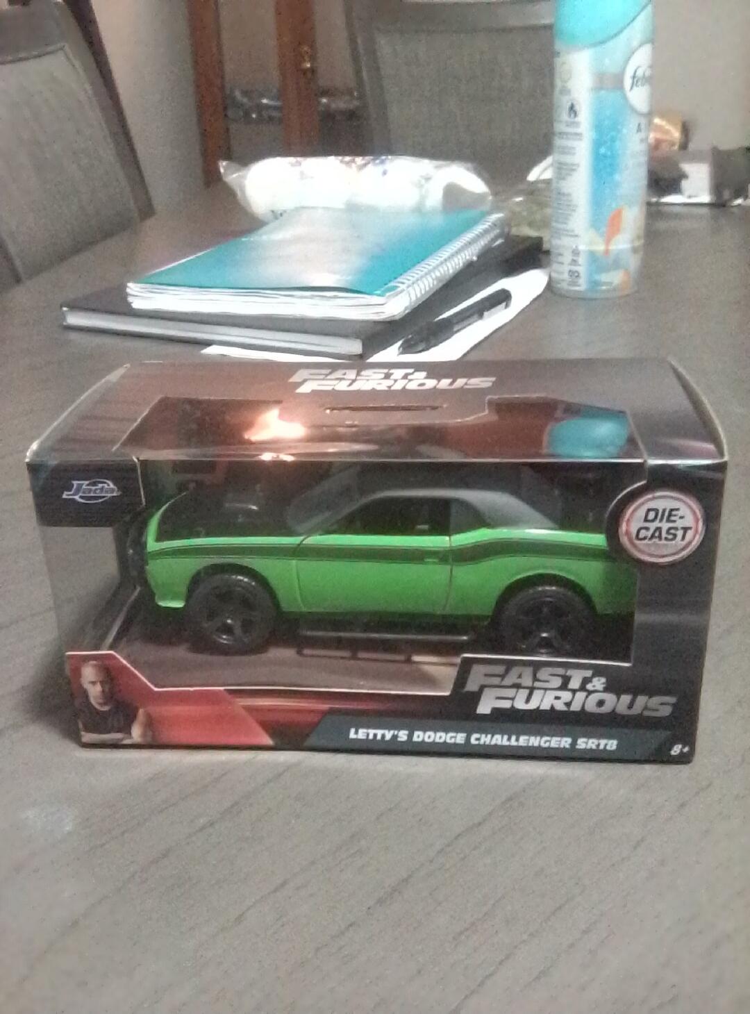 Jada DIE-CAST FAST & FURIOUS LETTY'S DODGE CHALLENGER SRT8 8+