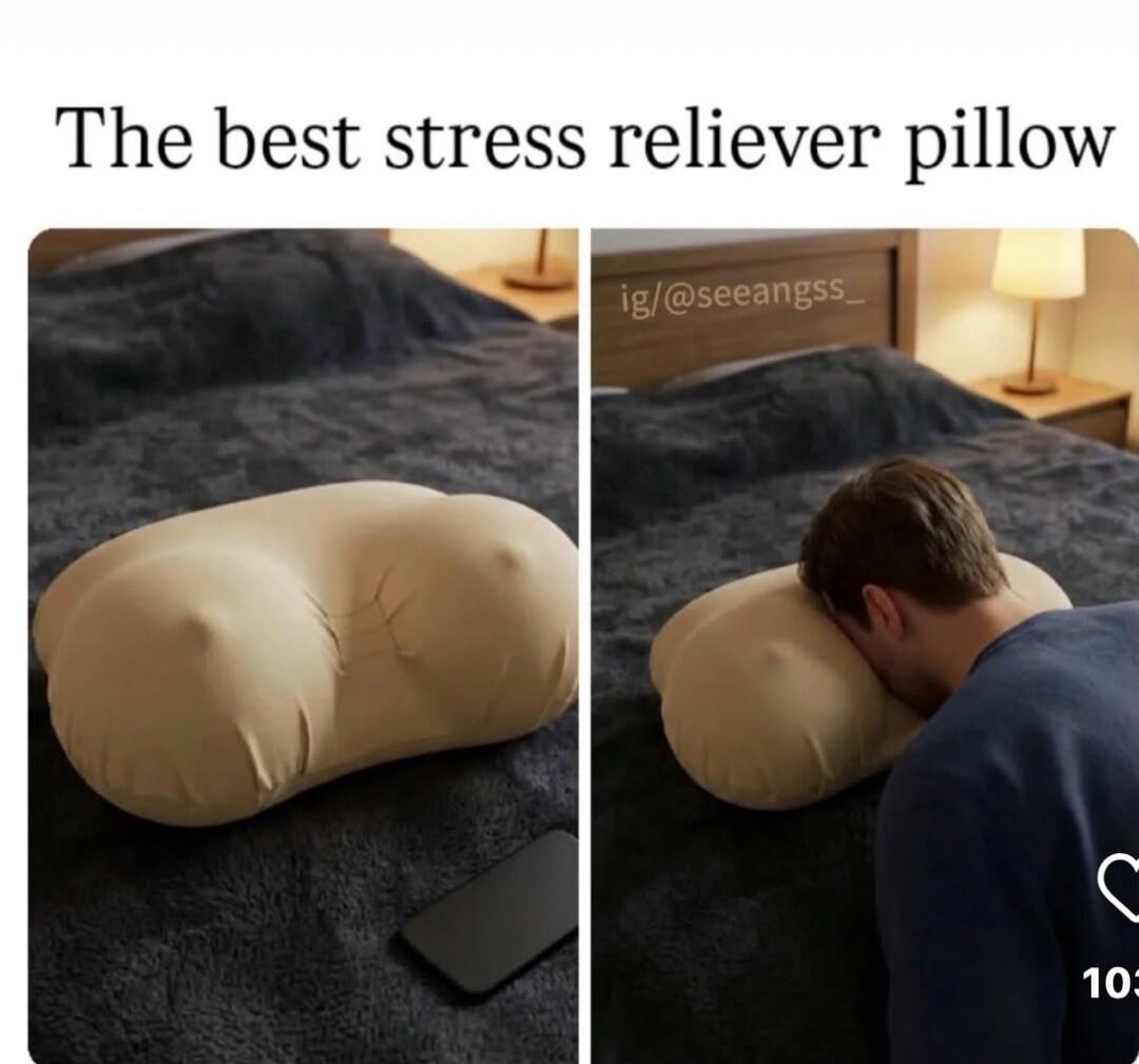 The best stress reliever pillow