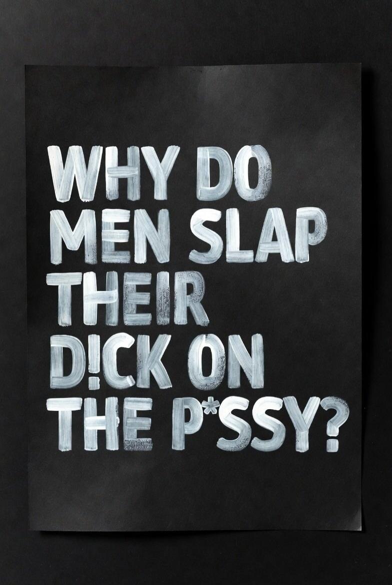 WHY DO MEN SLAP THEIR D!CK ON THE P*SSY?