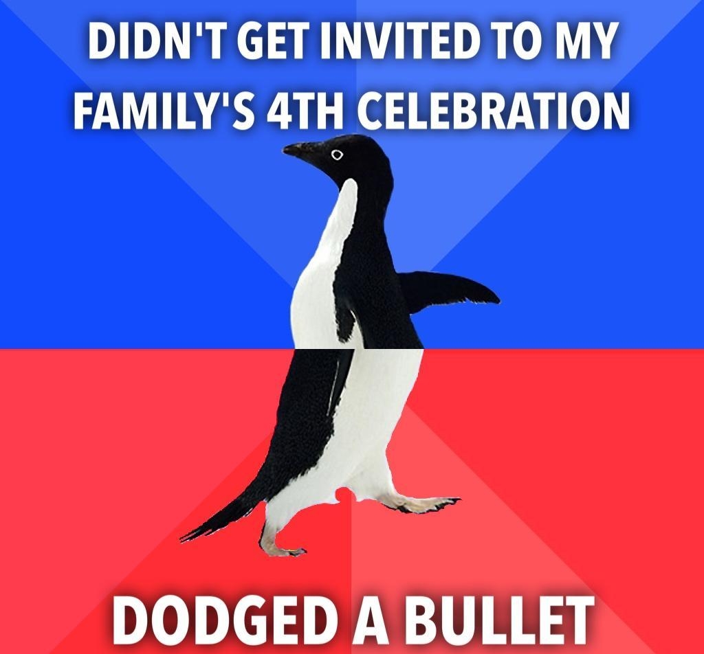 DIDNT GET INVITED TO MY FAMILYS 4TH CELEBRATION DODGED A BULLET a