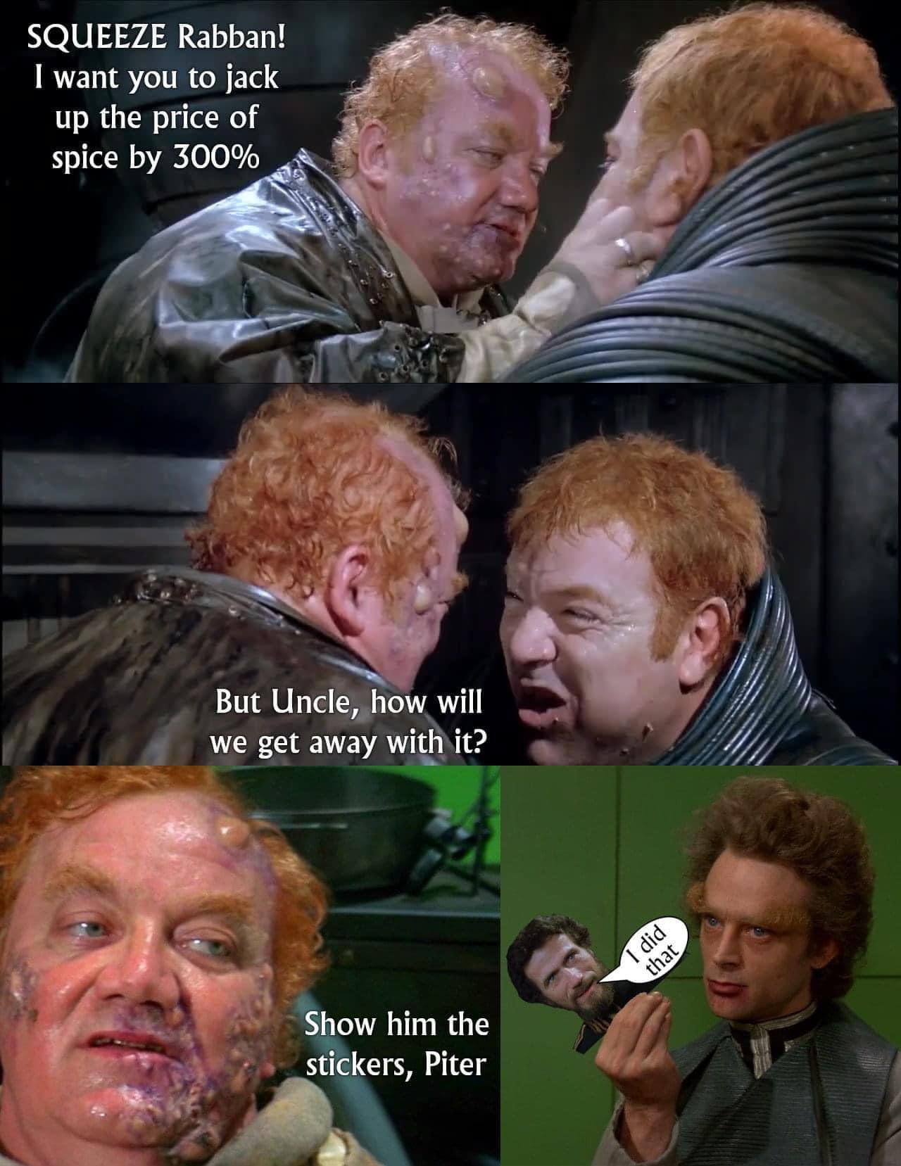 SQUEEZE Rabban want you to jack up the price of v spice by 300 _ 5 But Unhw will 3 Wwe get away Wit N