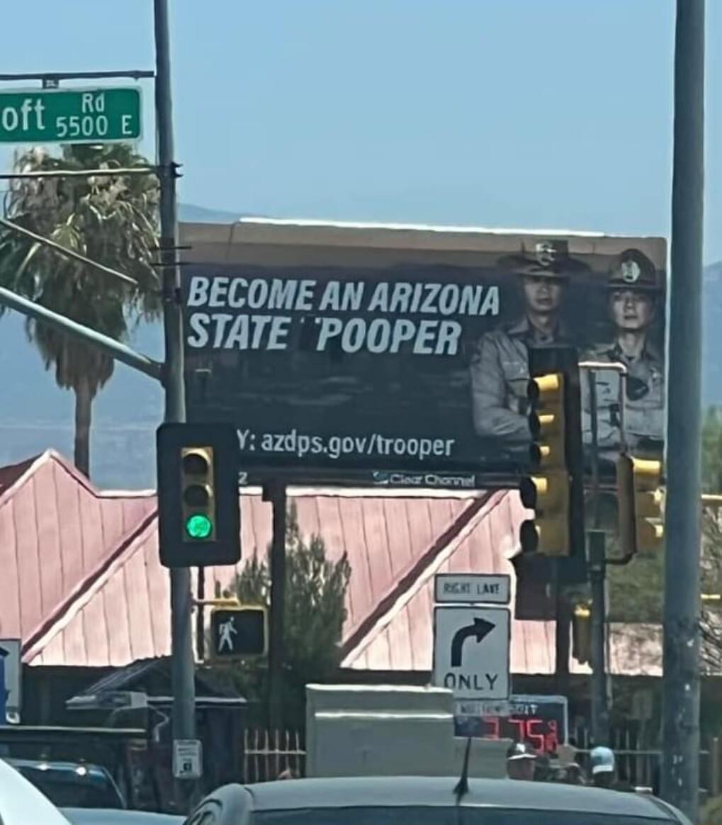 oft 5500 BECOME AN ARIZONA STATE POOPER