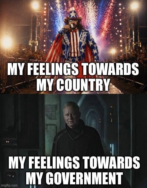 MY FEELINGS TOWARDS MY COUNTRY MY FEELINGS TOWARDS MY GOVERNMENT