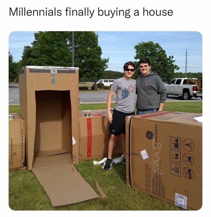 Millennials finally buying a house