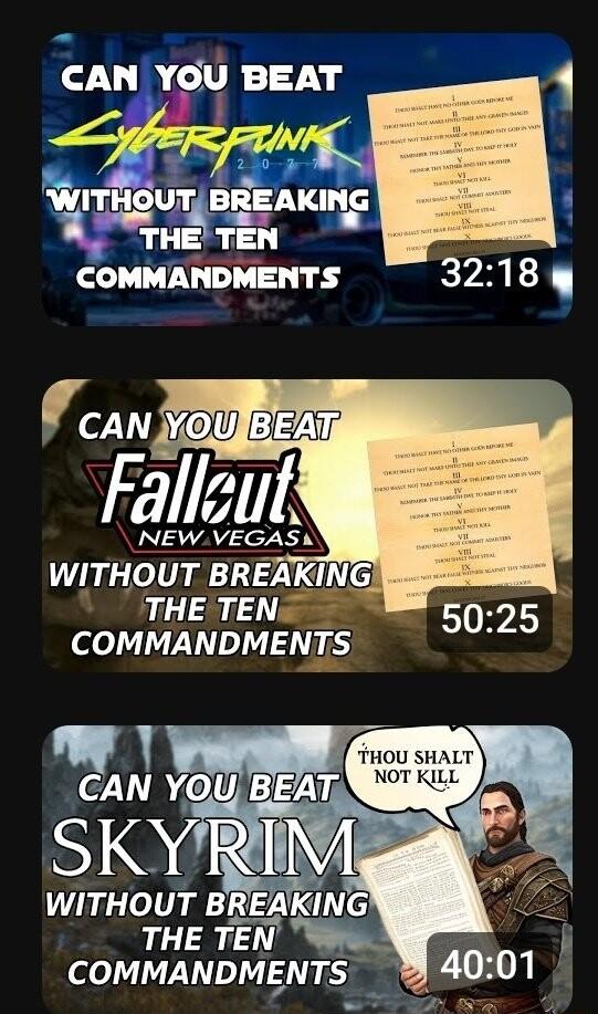 U TR1Y4 o At A WITHOUT BREAKING TgiTEn COMMANDMENTS 3218 g CAN U BT alln I Fallzut AAYE2N WITHOUT BREAKING THE TEN COMMANDMENIS SKYRIN K WITHOUT BREAKING THE TEN oe COMMANDMENTS