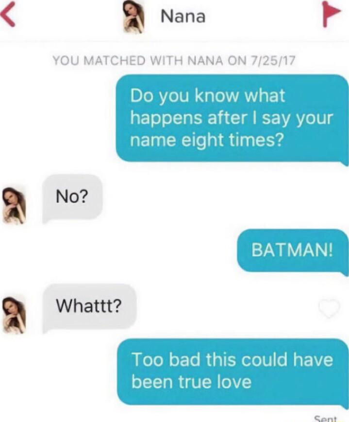 Do you know what happens after say your name eight times LEeLo N oTe Rig IR elelV s Mo 1Y been true love