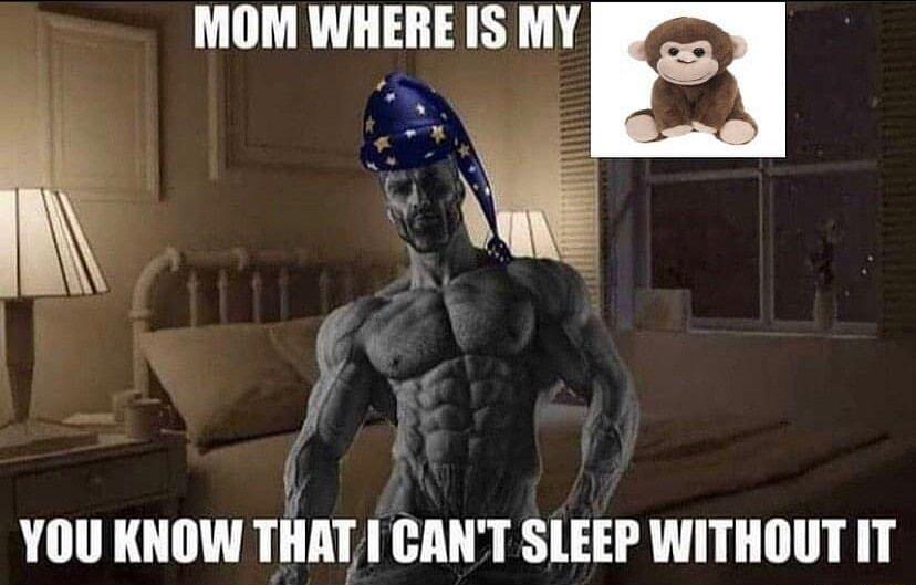 MOM WHERE IS MY P ks n o 1 A Vi YOU KNOW THA I CANT SLEEP WITHOUT IT