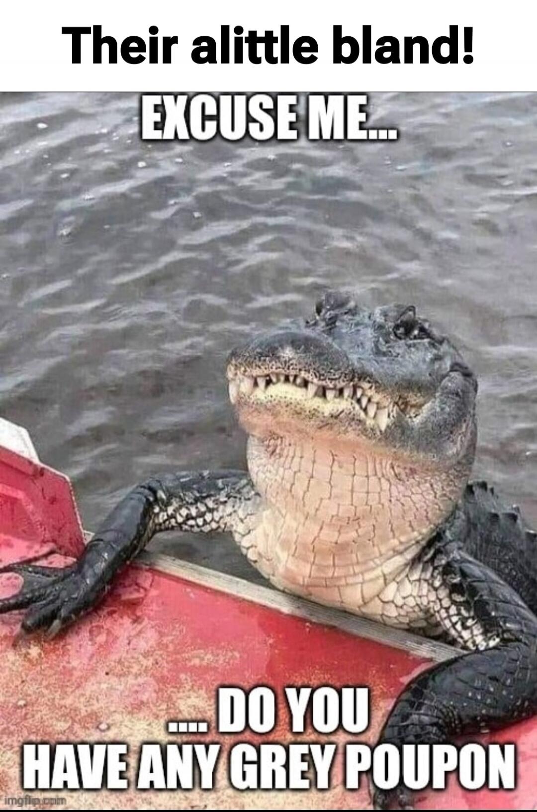 Their alittle bland! EXCUSE ME... .... DO YOU HAVE ANY GREY POUPON