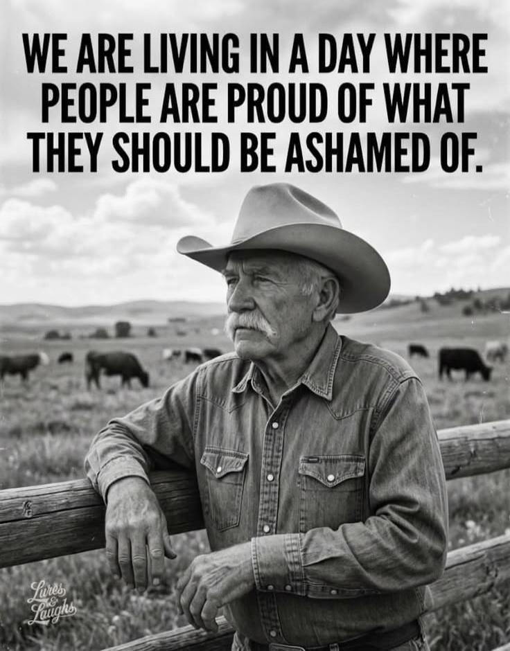WE ARE LIVING IN A DAY WHERE PEOPLE ARE PROUD OF WHAT THEY SHOULD BE ASHAMED OF. Lives & Laughs