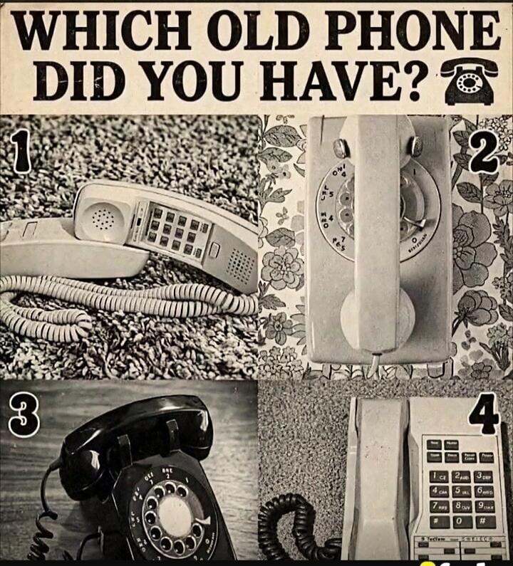 WHICH OLD PHONE DID YOU HAVE?