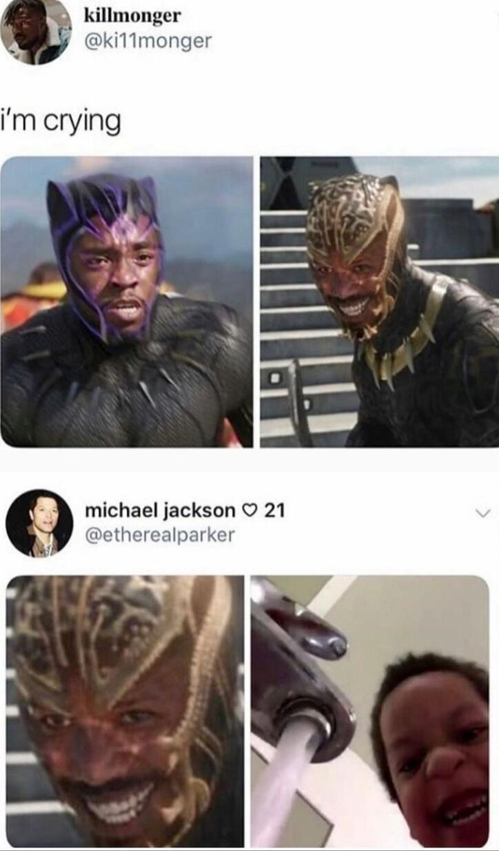 killmonger ki1Tmonger Im crying michael jackson 21 alparker