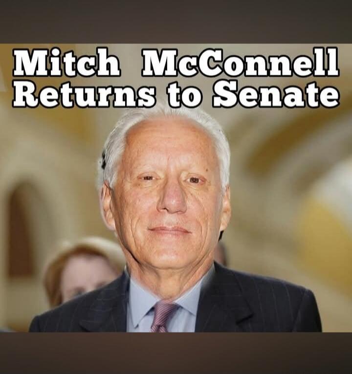 Mitch McConnell Returns to Senate