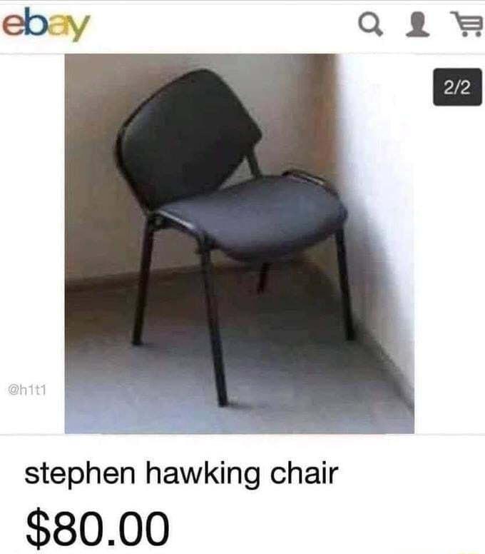 ebay Qe 22 stephen hawking chair 8000