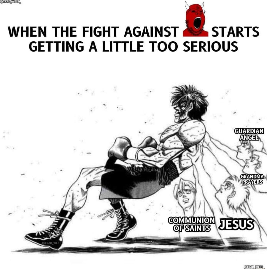 WHEN THE FIGHT AGAINST l STARTS GETTING A LITTLE TOO SERIOUS