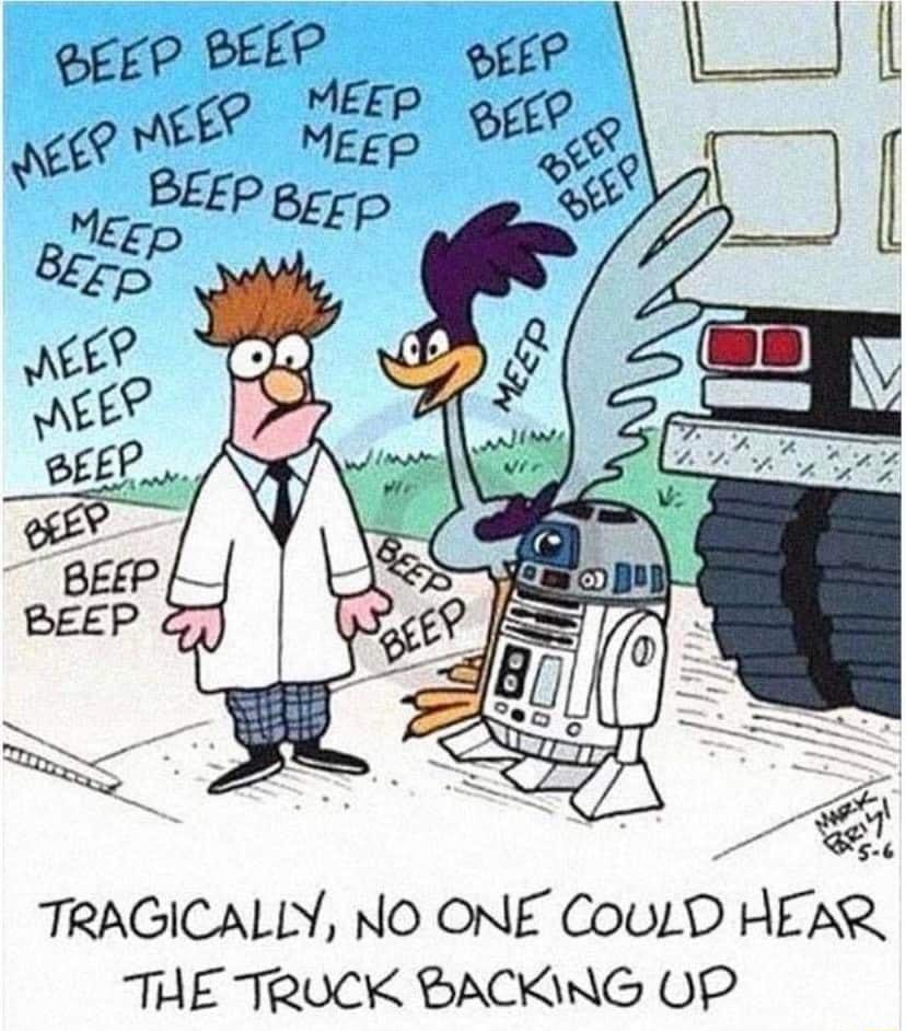 THE TRUCK BACKING OP