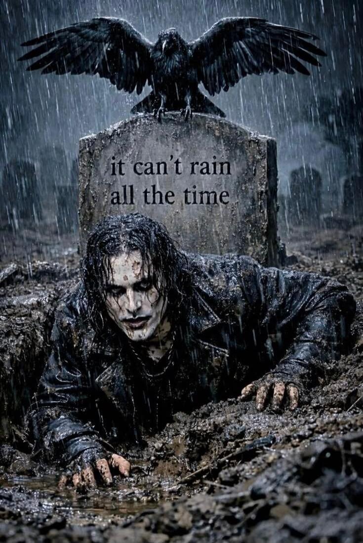 it can't rain all the time