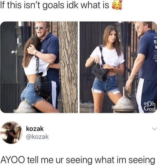 If this isnt goals idk what is kozak kozak AYOO tell me ur seeing what im seeing