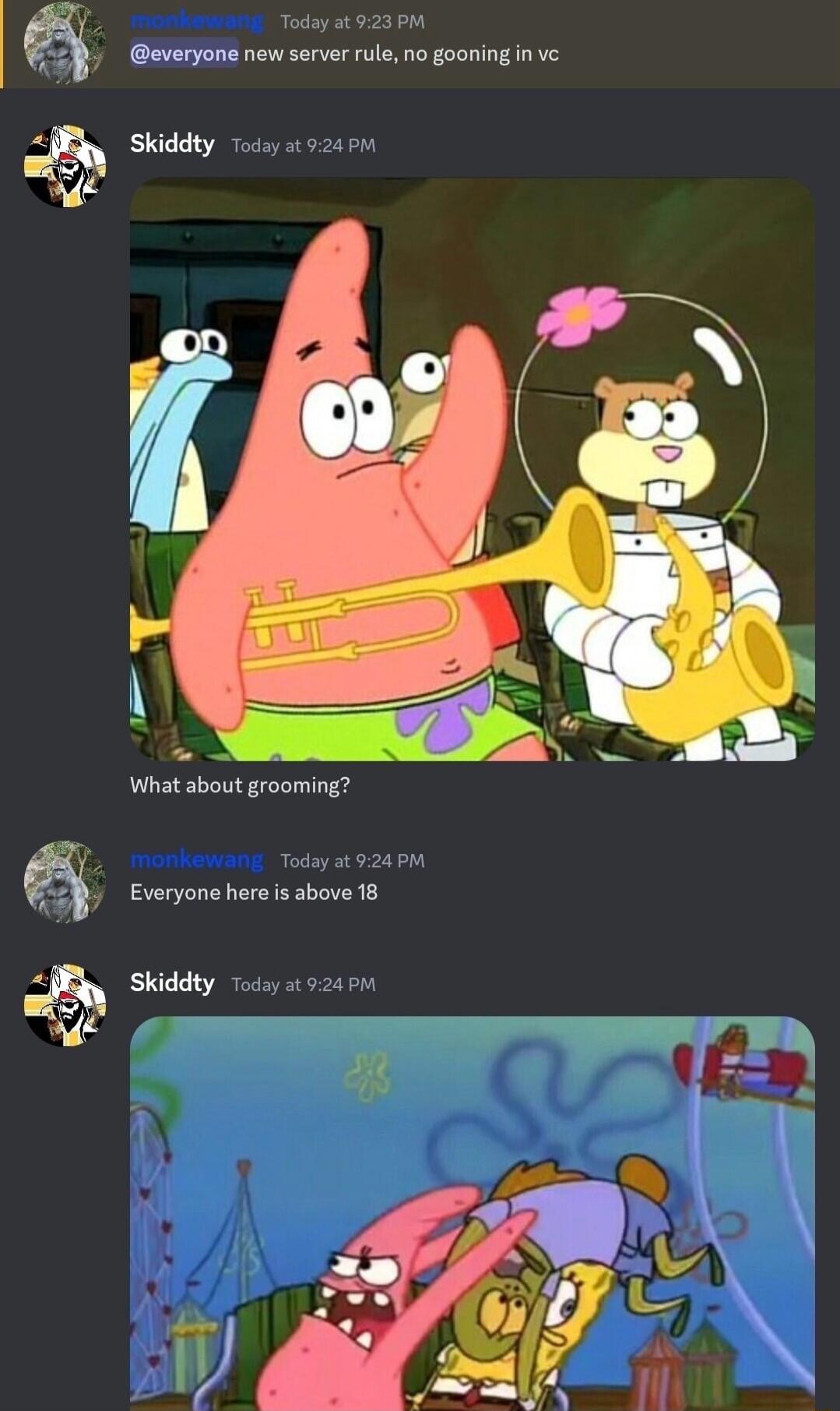 What about grooming 4 3 Everyone h