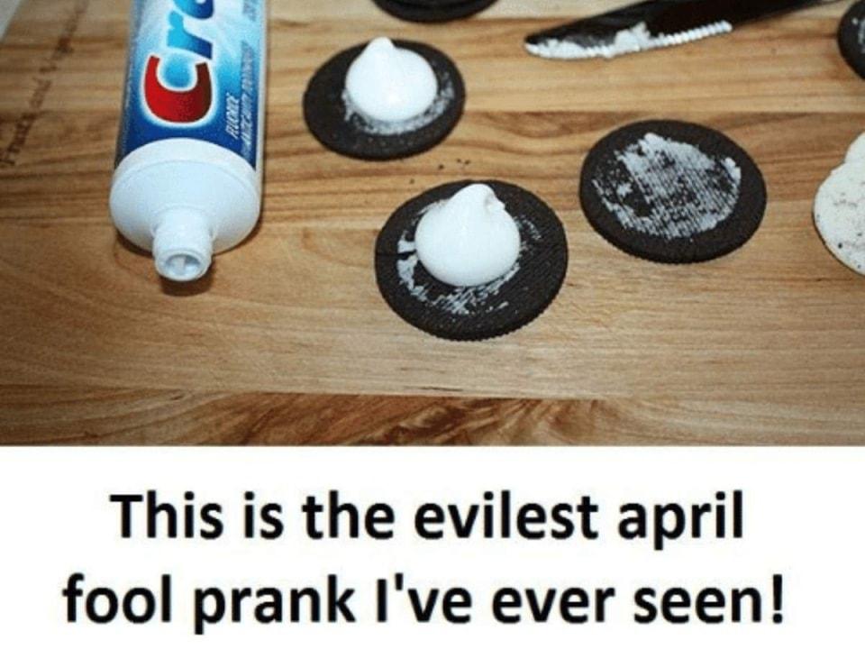 This is the evilest april fool prank Ive ever seen