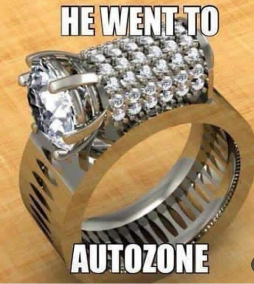 HE WENT TO AUTOZONE