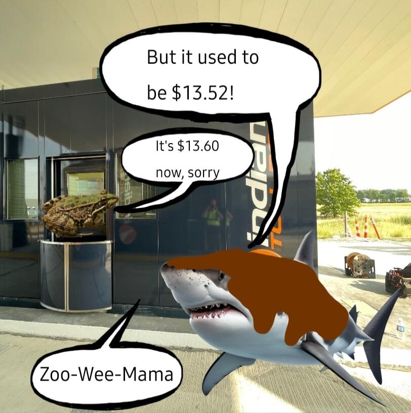 But it used to be 1352 Zoo Wee Mama