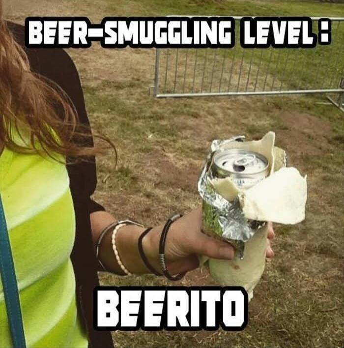 BEER-SMUGGLING LEVEL: BEERITO