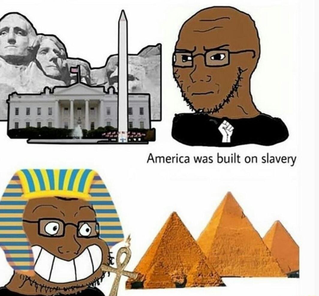 America was built on slavery