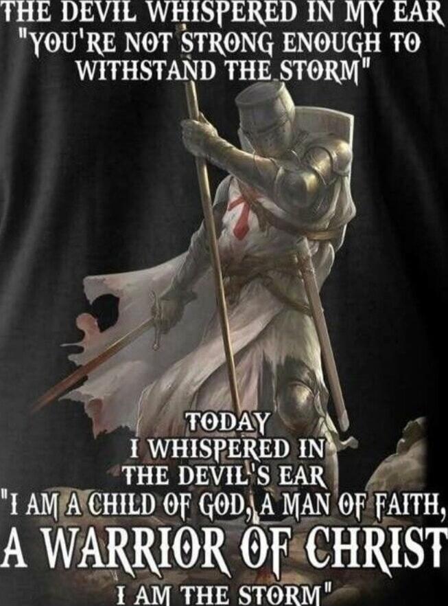 THE DEVIL WHISPERED IN MY EAR
