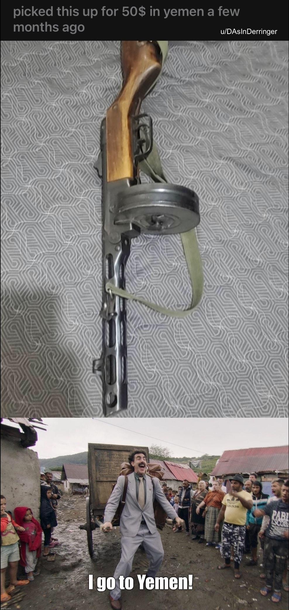 ForgottenWeapo picked tk p for 50 in yemen a few months ago WDAsIDerringer