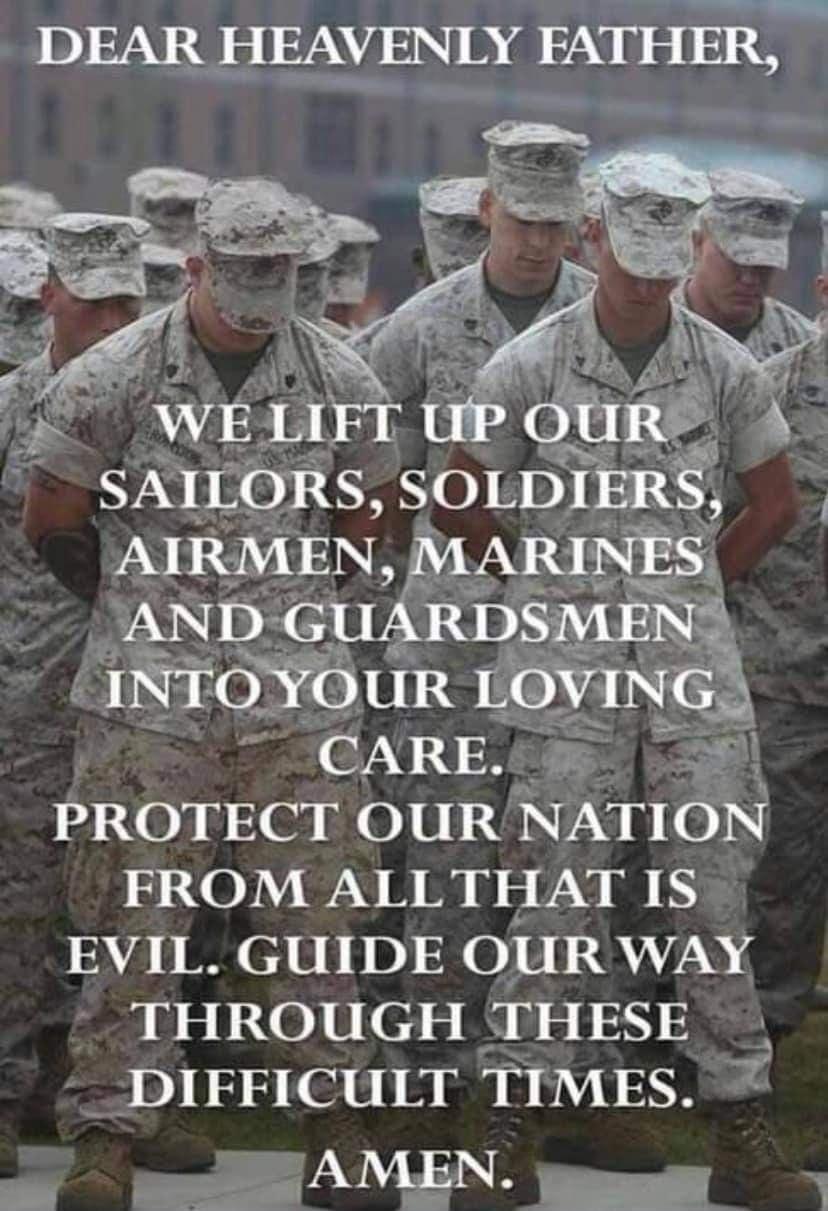 L DEAR HEAVENLY FATHER WE LIFT UP OUR SAILORS SOLDIERS AIRMEN ARINES CARE PROTECT OUR NATION FROM ALLTHAT IS A I R E10000 K081 84Y7N Y gasiilelileisMnsizys 500 033 100 55 W b 67 100 0 o N y