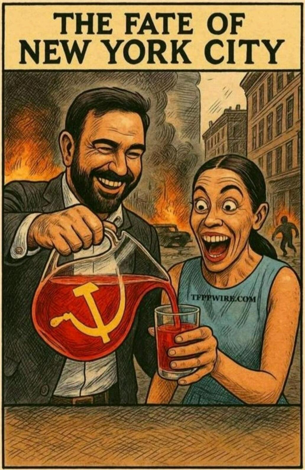 THE FATE OF NEW YORK CITY