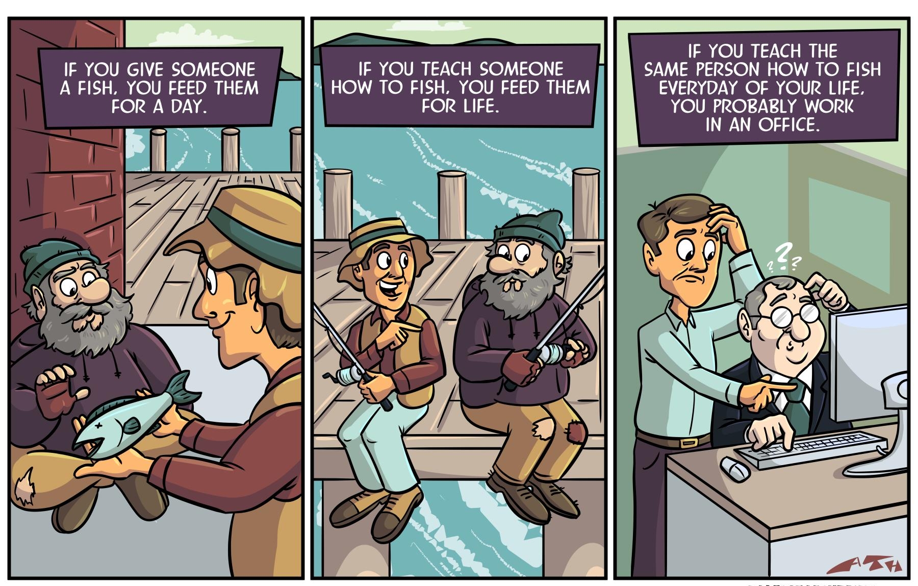 I 10U GIve SomEONE S 500 rHE FOTA DAY e 10U TEAGH T RSN oW 10 s 282 iante et A8 s fsemed AlexTHoftman ILESOFABSIRONY com