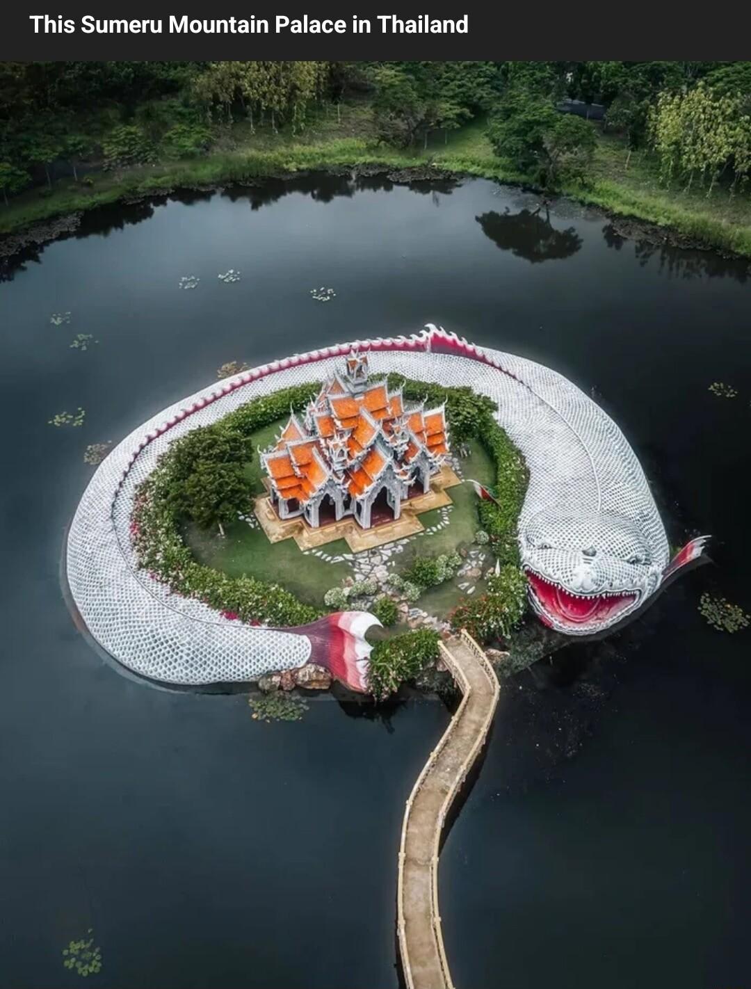 This Sumeru Mountain Palace in Thailand