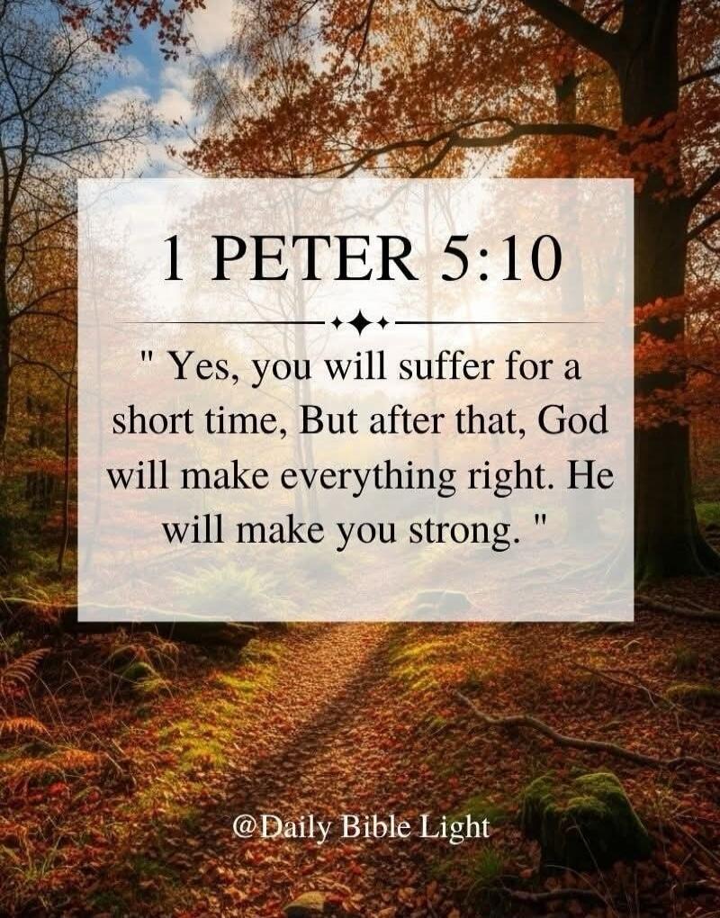 1 PETER 5:10 