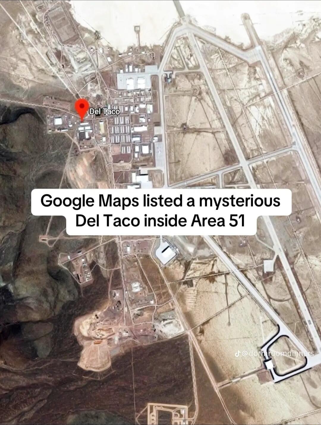 Del Taco inside Area 51 t B e